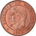 Munten, Frankrijk, Napoleon III, Napoléon III, 2 Centimes, 1854, Lyon, UNC