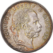 Coin, Hungary, Franz Joseph I, Forint, 1868, Kremnitz, MS(60-62), Silver