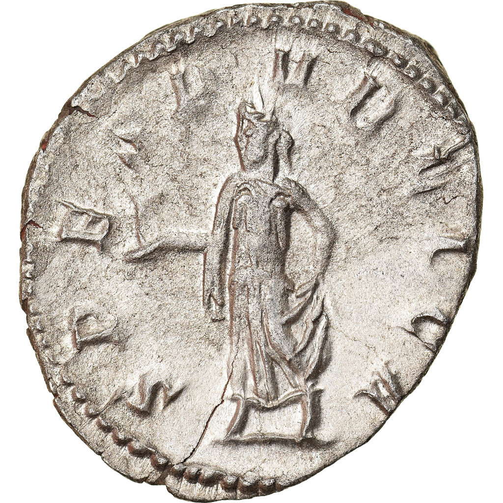 Coin, Herennius Etruscus, Antoninianus, Rome, AU(55-58), Billon, Cohen:38