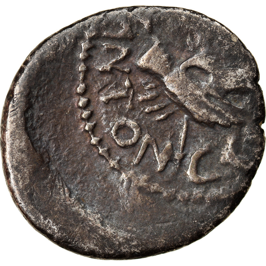 Moneta, Marcus Antonius, Quinarius, Traveling Mint, VF(20-25), Srebro