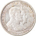Coin, Sweden, Oscar II, 2 Kronor, 1907, AU(55-58), Silver, KM:776