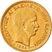 Coin, Greece, George I, 20 Drachmai, 1884, Paris, AU(55-58), Gold, KM:56