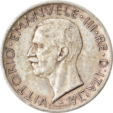 Monnaie, Italie, Vittorio Emanuele III, 5 Lire, 1929, Rome, TTB+, Argent