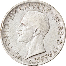 Monnaie, Italie, Vittorio Emanuele III, 5 Lire, 1930, Rome, TB+, Argent, KM:67.1