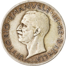 Coin, Italy, Vittorio Emanuele III, 5 Lire, 1930, Rome, EF(40-45), Silver