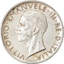 Coin, Italy, Vittorio Emanuele III, 5 Lire, 1930, Rome, AU(50-53), Silver