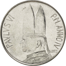 Coin, VATICAN CITY, Paul VI, 100 Lire, 1966, MS(63), Stainless Steel, KM:90