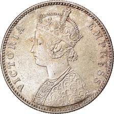 Münze, INDIA-BRITISH, Victoria, Rupee, 1884, UNZ, Silber, KM:492