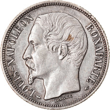 Moneta, Francia, Napoleon III, Napoléon III, Franc, 1852, Paris, BB+, Argento