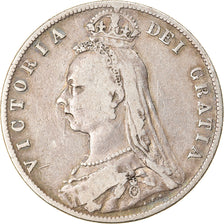 Coin, Great Britain, Victoria, 1/2 Crown, 1891, London, VF(30-35), Silver