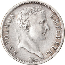 Moneda, Francia, Napoléon I, Franc, 1808, Toulouse, BC+, Plata, KM:682.9
