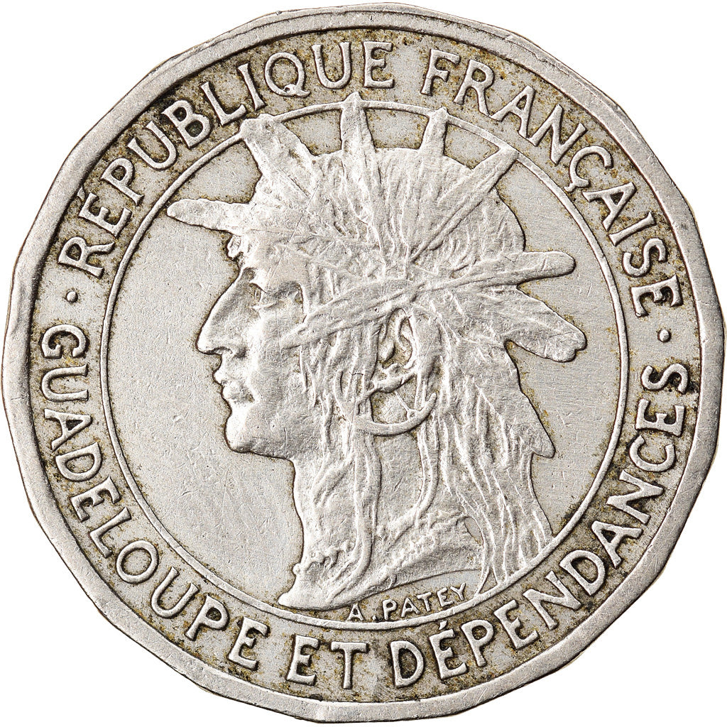 Coin, Guadeloupe, 50 Centimes, 1903, Paris, VF(30-35), Copper-nickel, KM:45