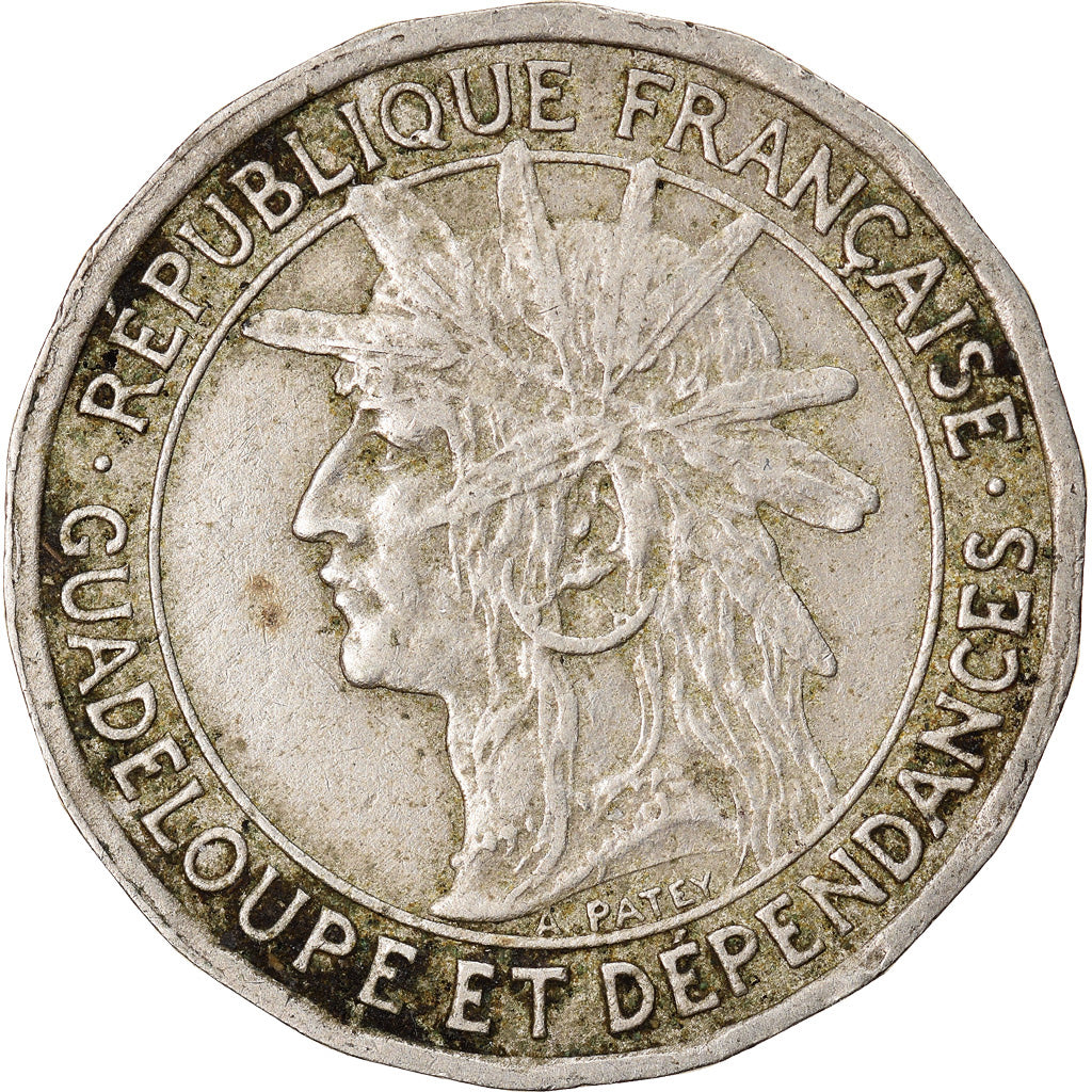 Coin, Guadeloupe, 50 Centimes, 1903, Paris, VF(30-35), Copper-nickel, KM:45