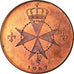 Moneda, MALTA, ORDEN DE, Angelo de Mojana di Cologna, 10 Grani, 1967, SC