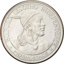 Coin, Lesotho, Moshoeshoe II, 50 Licente, Lisente, 1966, MS(63), Silver, KM:4.1