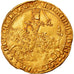 Moneta, Francja, Jean II le Bon, Franc à cheval, AU(55-58), Złoto