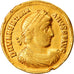 Coin, Valentinian I, Solidus, 364-365, Nicomedia, VF(20-25), Gold, RIC:4b