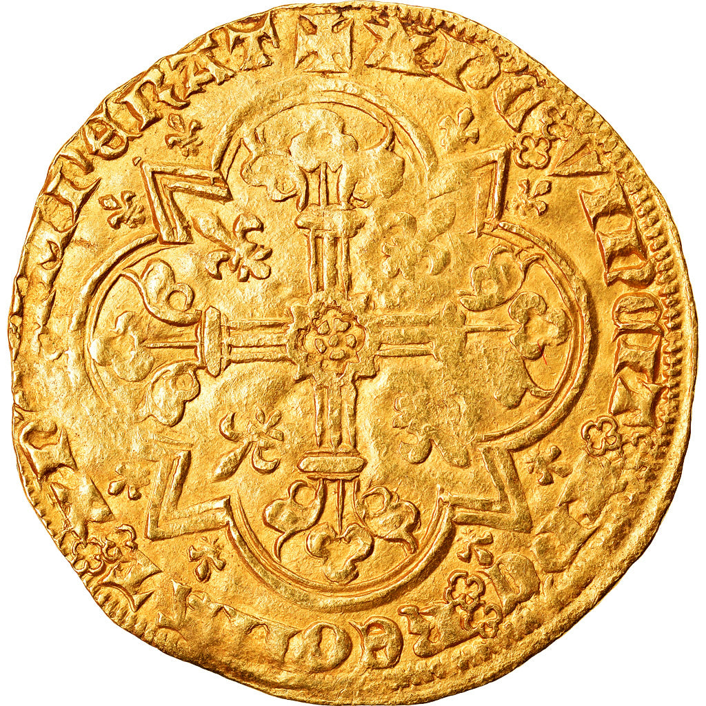 Coin, France, Jean II le Bon, Mouton d'or, AU(50-53), Gold, Duplessy:291
