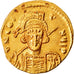 Moeda, Constantine IV, Solidus, Constantinople, AU(55-58), Dourado, Sear:1154