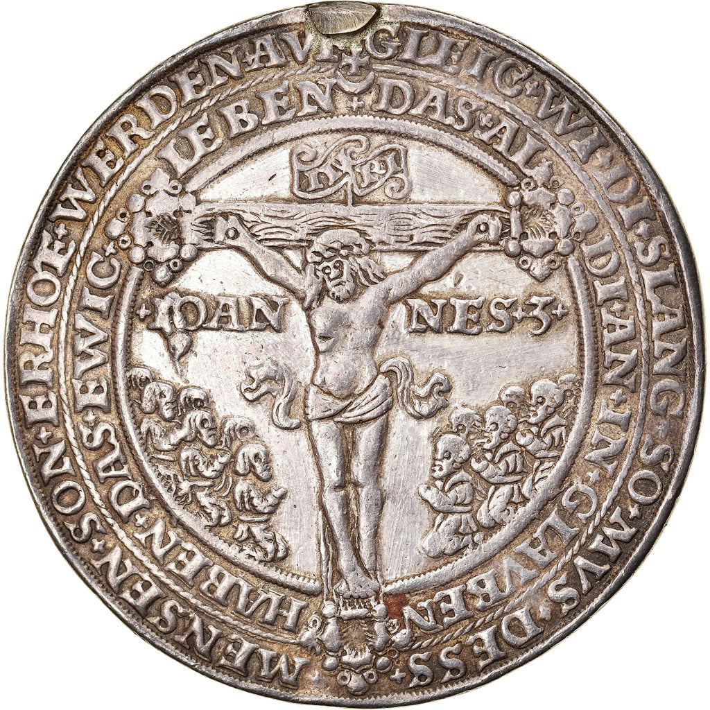 Münze, Deutsch Staaten, Pesttaler, 1528, S+, Silber