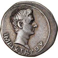Moeda, Augustus, Cistophorus, Pergamon, AU(55-58), Prata, RIC:506