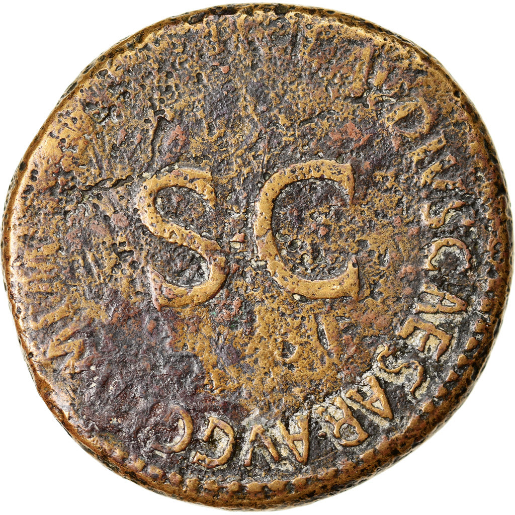 Coin, Agrippina I, Sestertius, Roma, VF(20-25), Copper, Cohen:3