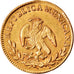 Moneda, México, Escudo, 1860, Zacatecas, EBC, Oro, KM:379.6