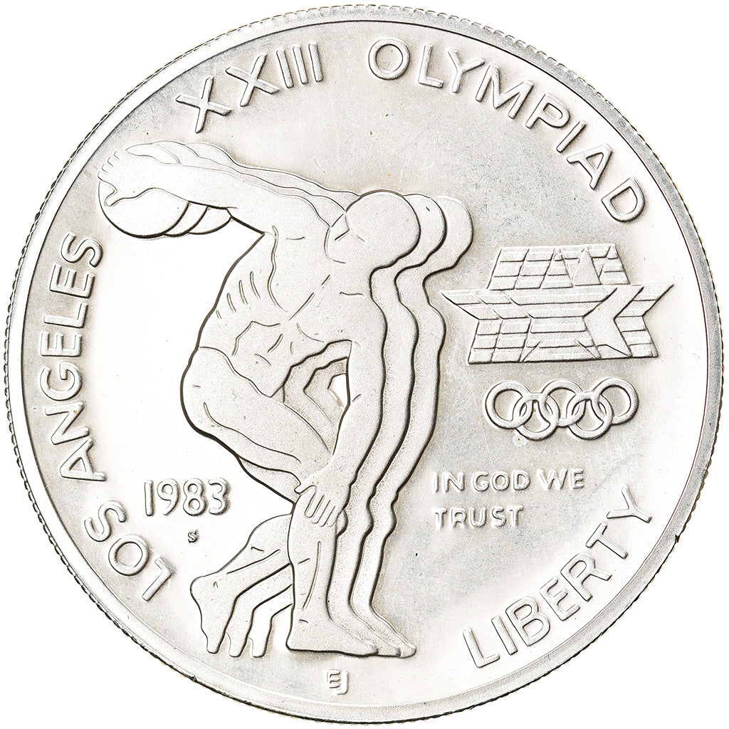 Coin, United States, Dollar, 1983, U.S. Mint, San Francisco, Proof, MS(65-70)
