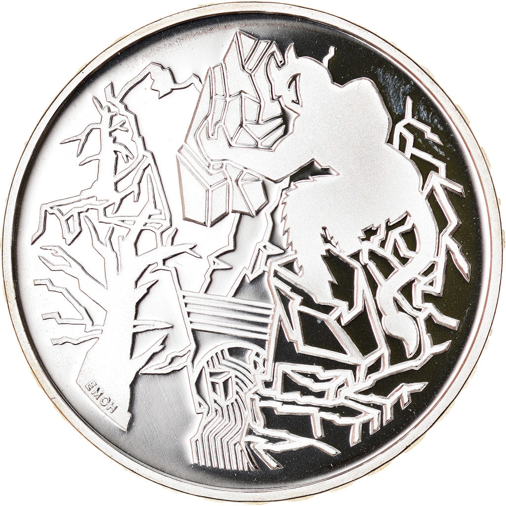 Monnaie, Suisse, Pont du Diable, 20 Francs, 1994, Proof, SPL, Argent