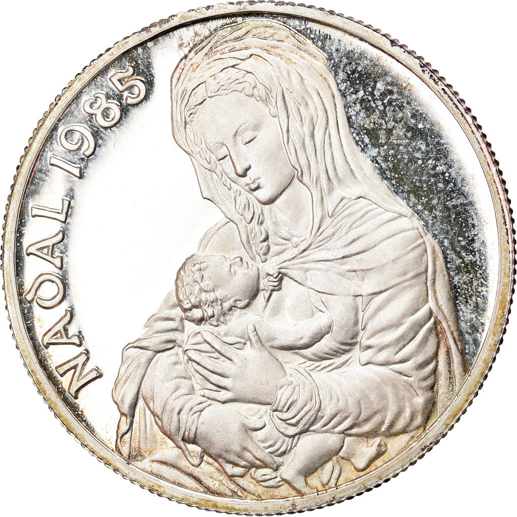 Moneda, Andorra, 20 Diners, 1985, SC, Plata, KM:26