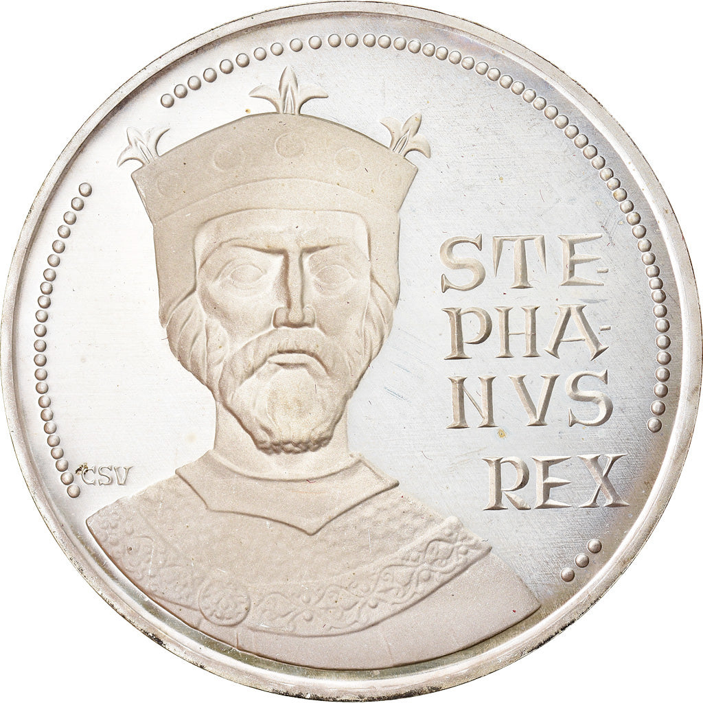 Moneta, Ungheria, 100 Forint, Szaz, 1972, Budapest, Proof, SPL, Argento, KM:597