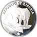 Moneta, Liberia, 5 Dollars, 1973, Proof, MS(65-70), Srebro, KM:29
