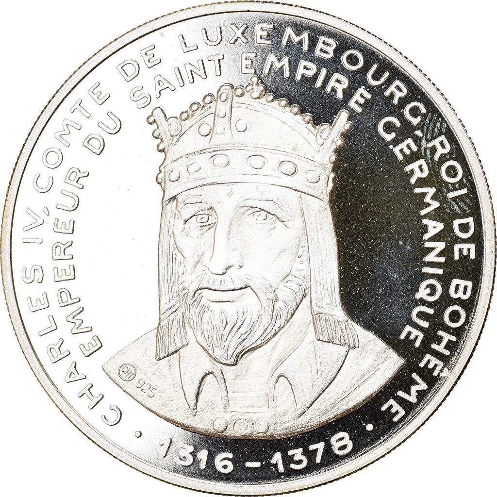 Coin, Luxembourg, Joseph II, 20 ECU, 1992, Chi, Proof, MS(63), Silver, KM:22