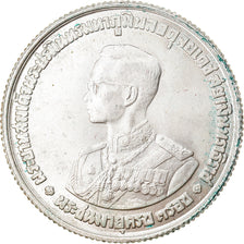 Moneta, Tajlandia, Rama IX, 20 Baht, 1963, AU(55-58), Srebro, KM:86