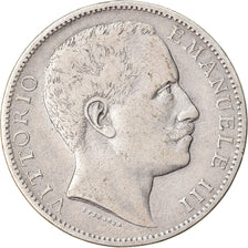 Moneta, Italia, Vittorio Emanuele III, 2 Lire, 1905, Rome, MB, Argento, KM:33