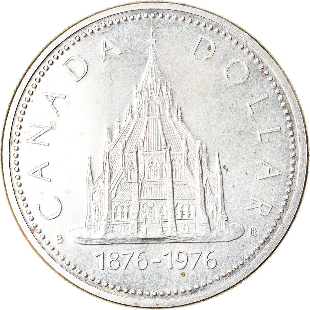 Münze, Kanada, Elizabeth II, Dollar, 1976, Royal Canadian Mint, Ottawa, VZ+