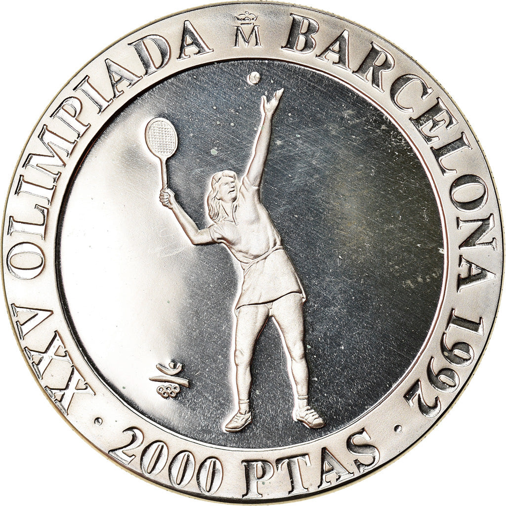 Espagne, Juan Carlos I, 2000 Pesetas, 1991, Madrid, FDC, Argent, KM:888