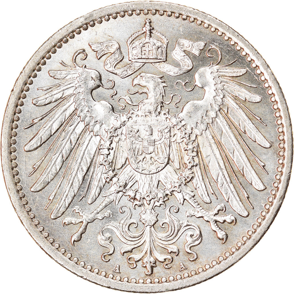 Münze, GERMANY - EMPIRE, Wilhelm II, Mark, 1915, Berlin, STGL, Silber, KM:14