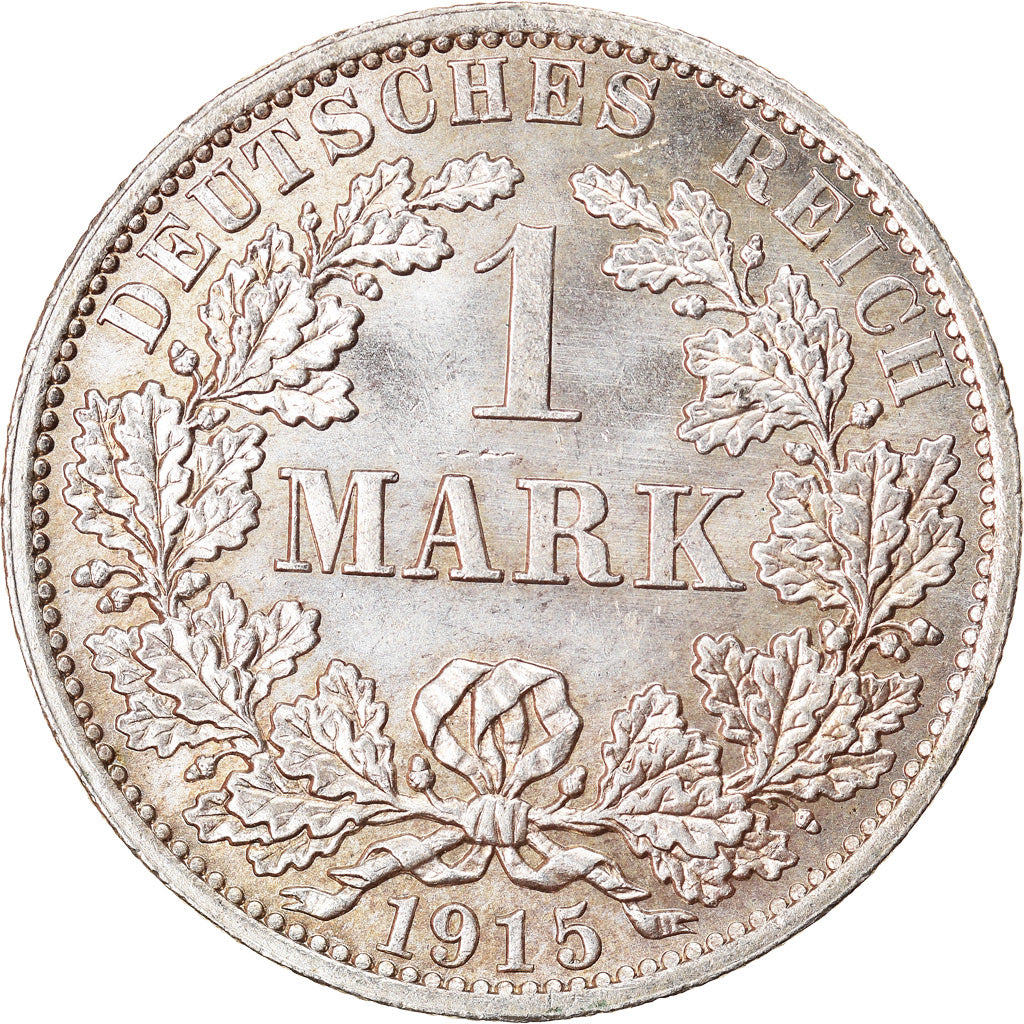 Münze, GERMANY - EMPIRE, Wilhelm II, Mark, 1915, Berlin, STGL, Silber, KM:14