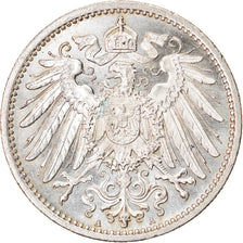 Coin, GERMANY - EMPIRE, Wilhelm II, Mark, 1915, Berlin, MS(65-70), Silver, KM:14