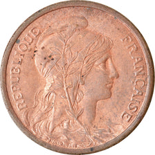 Moneta, Francia, Dupuis, 2 Centimes, 1911, Paris, FDC, Bronzo, KM:841