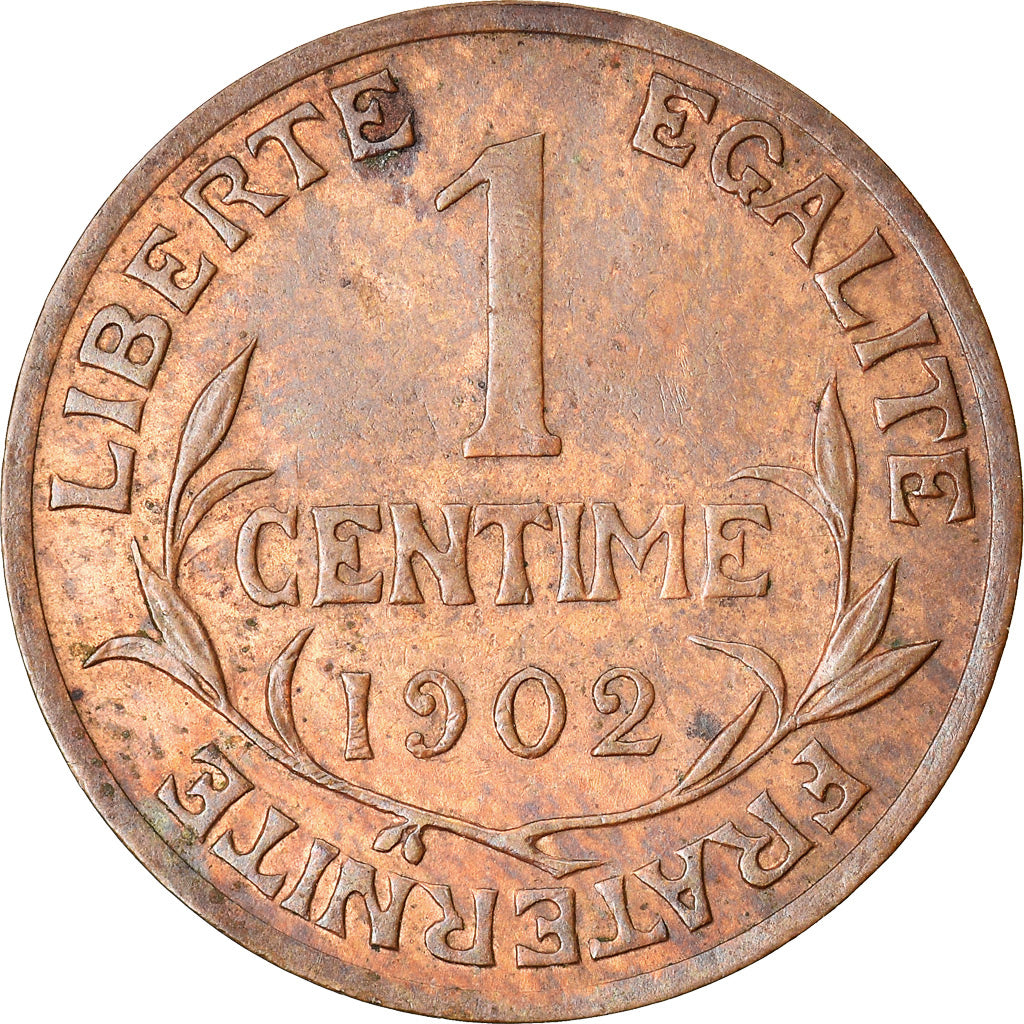 Münze, Frankreich, Dupuis, Centime, 1902, Paris, VZ, Bronze, KM:840, Gadoury:90