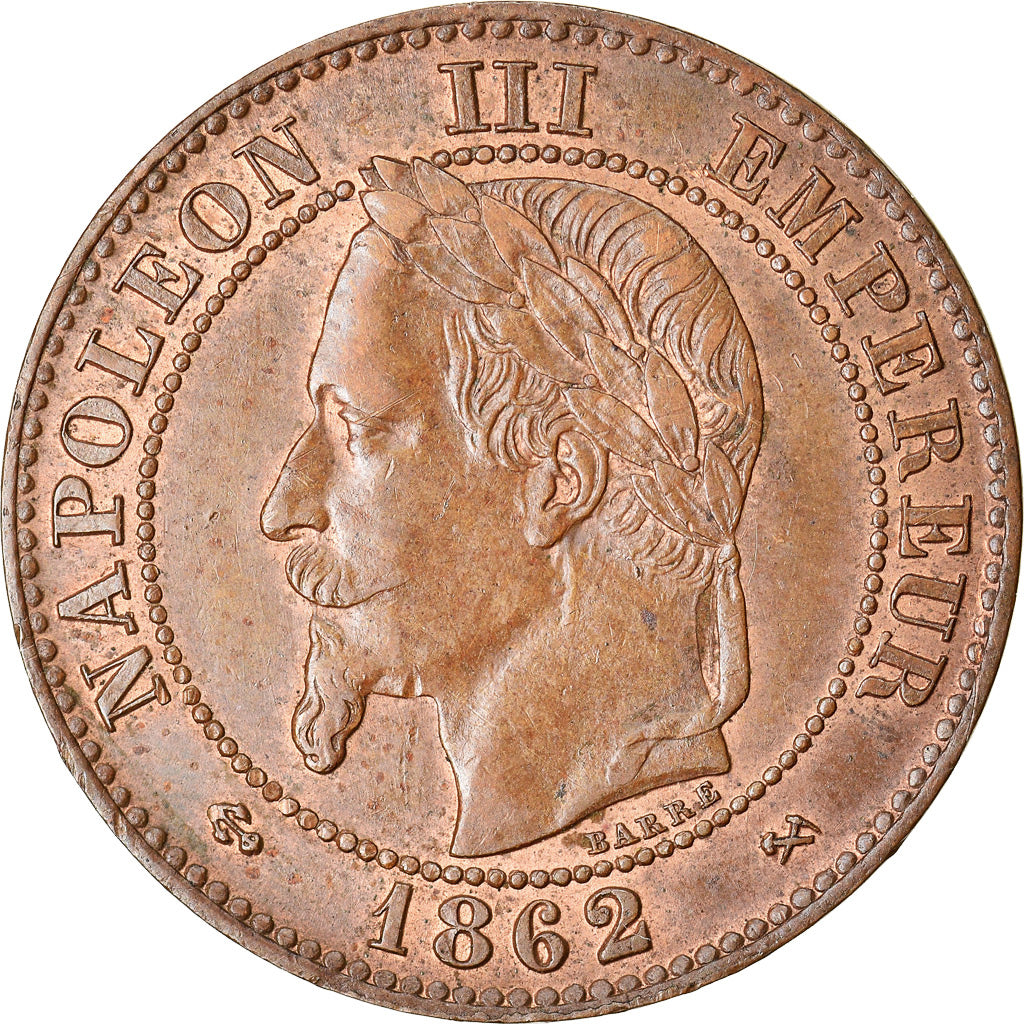 Coin, France, Napoleon III, Napoléon III, 2 Centimes, 1862, Bordeaux