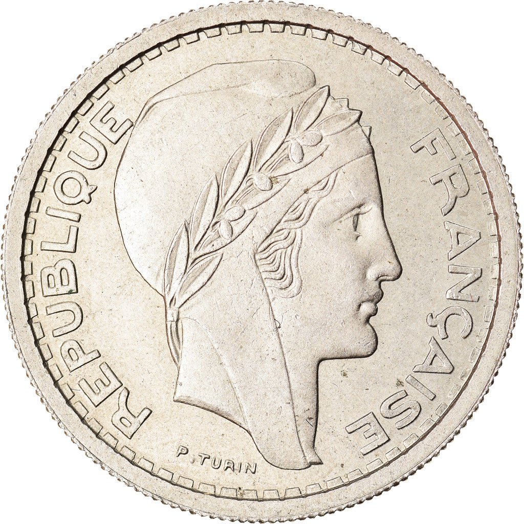 Coin, Algeria, 20 Francs, 1949, Paris, ESSAI, MS(65-70), Copper-nickel, KM:E1