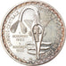 Coin, West African States, 500 Francs, 1972, MS(60-62), Silver, KM:7