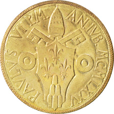 VATICAN CITY, 20 Lire, 1975, KM #128, MS(63), Aluminum-Bronze, 21.25, 3.62