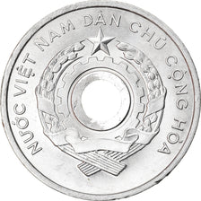 Moneta, Wietnam, NORTH VIET NAM, 5 Xu, 1958, Vantaa, MS(60-62), Aluminium, KM:7