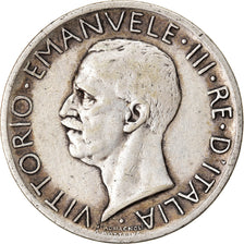 Monnaie, Italie, Vittorio Emanuele III, 5 Lire, 1927, Rome, TB+, Argent, KM:67.2
