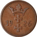 Moneta, DANZICA, 2 Pfennig, 1923, BB, Bronzo, KM:141