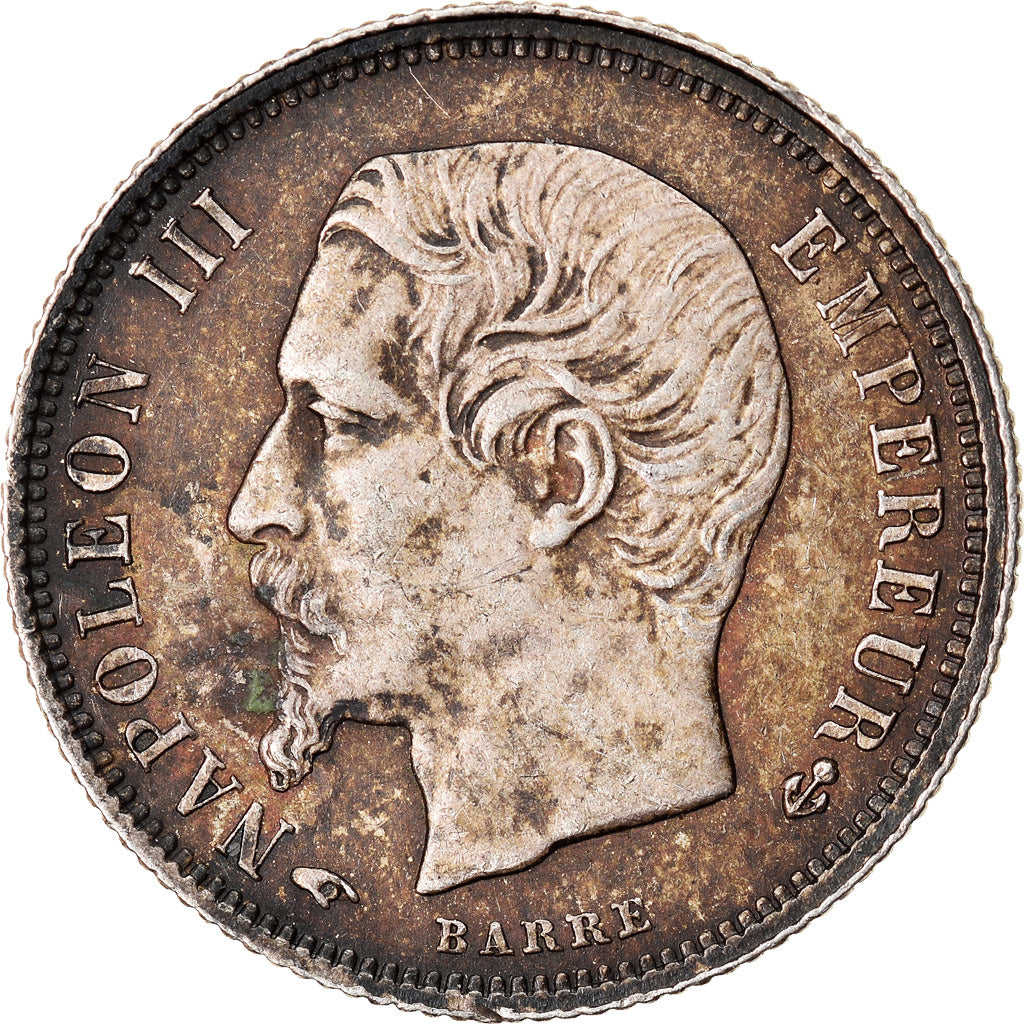 Münze, Frankreich, Napoleon III, Napoléon III, 50 Centimes, 1858, Paris, SS+